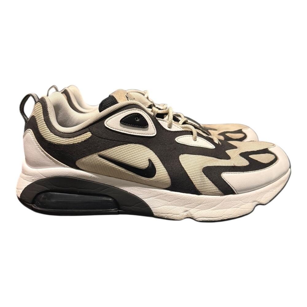 Nike Air Max 200 Men's Sneakers White Black Size 13 AQ2568-104 Athletic Leisure - Picture 2 of 9